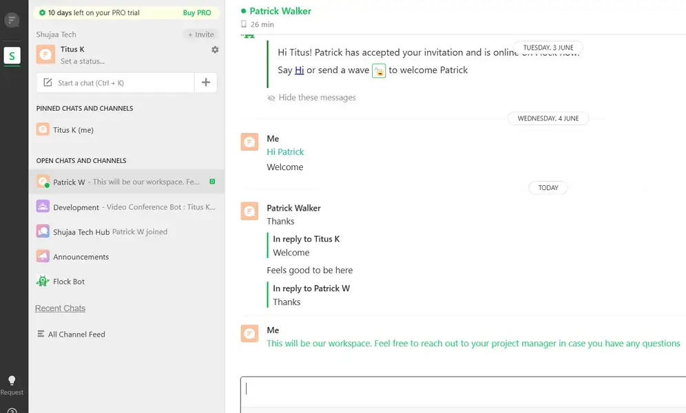 flock dms
